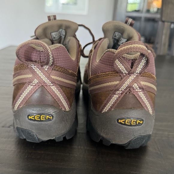 Keen Targhee II Low Waterproof Hiking Shoes Women’s 8.5 Brindle/Nostalgia Rose - Picture 5 of 9